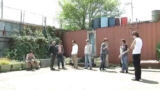 beauteous flat chested asian kokoru sakura in gangbang
