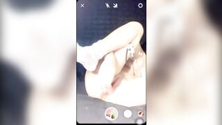 Rau hầu gái thủ dâm trên Instagram
