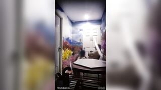 QUAY NÉN PHÁT HIỆN CK DẪN GÁI VỀ NHÀ ĐỤ