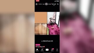 Trả kèo Tiktok, Lấy lồn Kẹp Son trên live